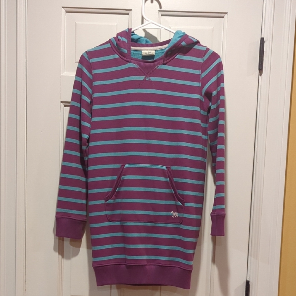 Mini Boden Hooded Tunic Dress